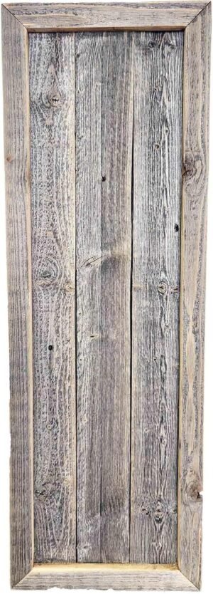 Rockin’ Wood Framed Blank Sign Made from Reclaimed barn Wood Perfect for DIY Projects, Porch leaner Signs, Easy to Paint or add Wood Cutouts (48 inch 1 Pack)