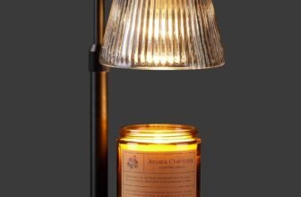 LISUNAR Candle Warmer Lamp with Timer &Dimmable Wax Melt Warmer for Scented Jar Candles, 2 Bulbs,Birthday Gifts for Women House Warming Gifts, Home Decor