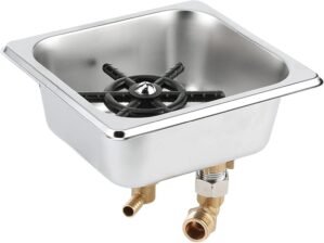 Automatic Stainless Steel Pitcher Rinser, Cup Washer Cleaner Glass Rinser for Hotel Bar Cafe, Stainless Pitcher Rinser