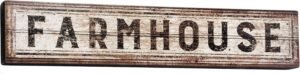 Primitives by Kathy 30365 Inspired Box Sign, Rustic Farmhouse