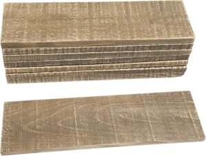 8 Pack 12 Inch Rustic Reclaimed Wood Bundle Weathered Sign Farmhouse Plank | Wall Panels for DIY